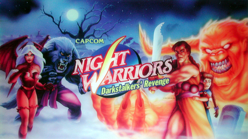 Night Warriors: Darkstalkers' Revenge (Euro 950316) Marquee