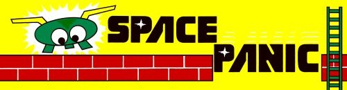 Space Panic (version E) Marquee