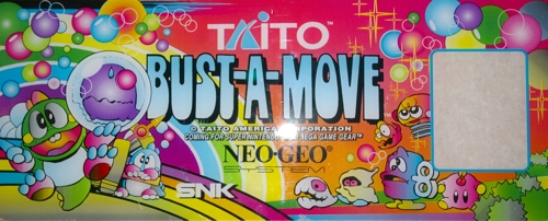 Puzzle Bobble / Bust-A-Move (Neo-Geo, NGM-083) Marquee