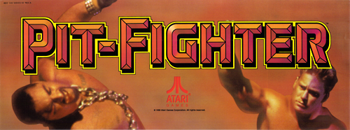 Pit Fighter (rev 9) Marquee