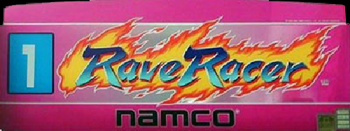 Rave Racer (Rev. RV2, World) Marquee
