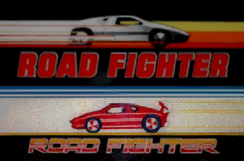 Road Fighter (set 2) Marquee