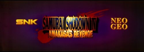 Samurai Shodown IV - Amakusa's Revenge / Samurai Spirits - Amakusa Kourin (NGM-222 ~ NGH-222) Marquee