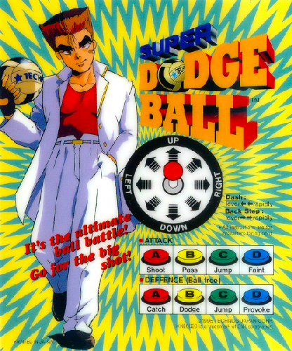 Super Dodge Ball / Kuino no Nekketsu Toukyuu Densetsu Marquee