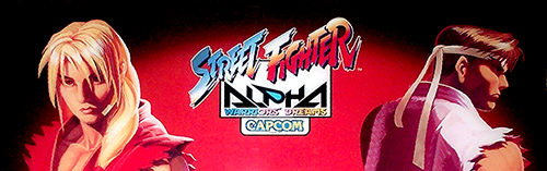 Street Fighter Alpha: Warriors' Dreams (Euro 950727) Marquee