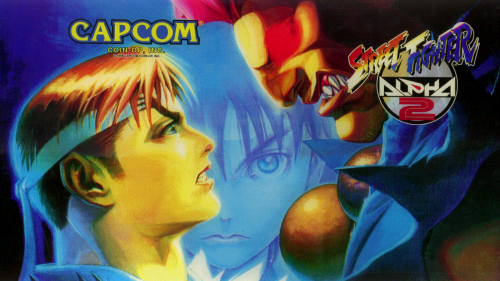 Street Fighter Alpha 2 (Euro 960229) Marquee