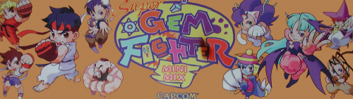 Super Gem Fighter Mini Mix (USA 970904) Marquee
