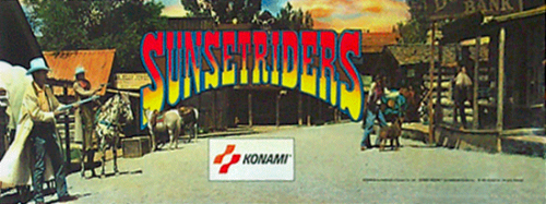 Sunset Riders (4 Players ver EAC) Marquee