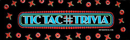 Tic Tac Trivia (6221-23, U5-0C Horizontal) Marquee