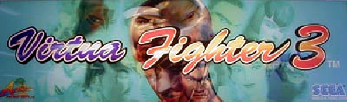 Virtua Fighter 3 (Revision D) Marquee