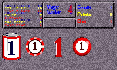 Magic Joker (v1.25.10.2000) select screen