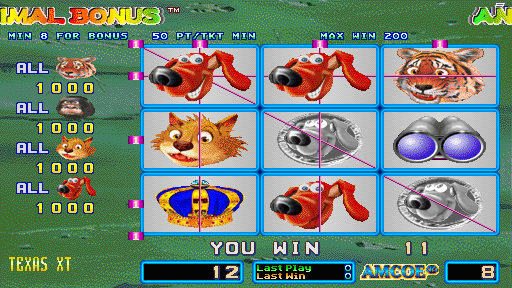 Animal Bonus (Version 1.40XT, set 1) Screenshot