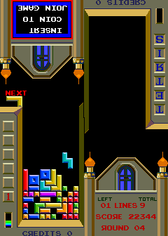 Tetris (cocktail set 2) Screenshot