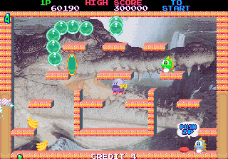 Bubble Memories: The Story Of Bubble Bobble III (Ver 2.3J 1996/02/07) Screenshot