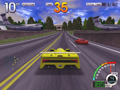 California Speed (Version 2.1a Apr 17 1998, GUTS 1.25 Apr 17 1998 / MAIN Apr 17 1998) Screenshot