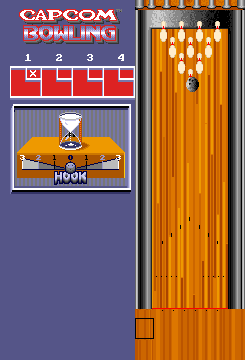 Capcom Bowling (set 2) Screenshot