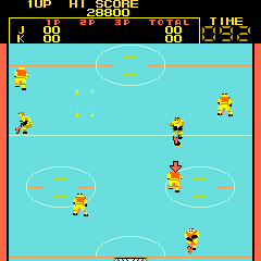 Fighting Ice Hockey (DECO Cassette) (US) Screenshot