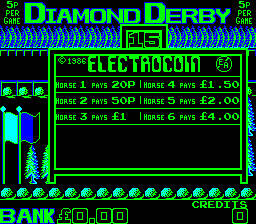 Diamond Derby (Original) Screenshot