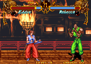 Double Dragon (Neo-Geo) Screenshot