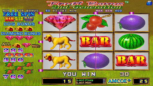 Fruit Bonus 2nd Generation (Version 1.8LT, set 1) Screenshot