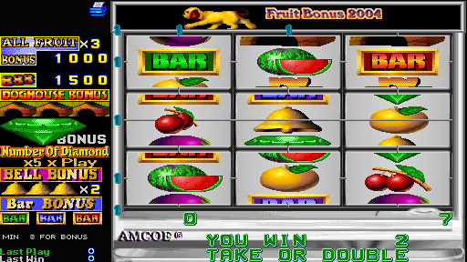 Fruit Bonus 2004 (Version 1.5R Dual) Screenshot