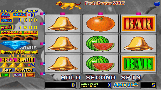 Fruit Bonus 2005 (Version 1.5SH Dual) Screenshot
