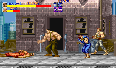 Final Fight (World, set 1) Screenshot