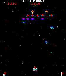 Galaxian (Midway set 1) Screenshot