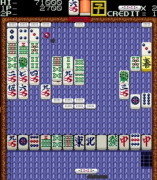 Mahjong Block Jongbou (Japan) Screenshot