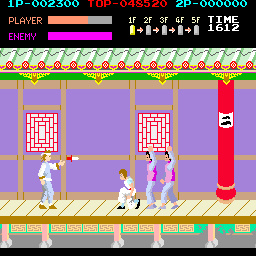 Kung-Fu Master (bootleg set 2) Screenshot
