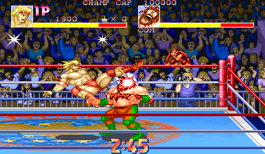 Muscle Bomber: The Body Explosion (Japan 930713) Screenshot