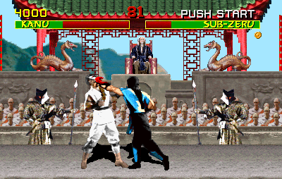 Mortal Kombat (rev 5.0 T-Unit 03/19/93) Screenshot