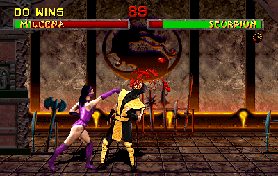 Mortal Kombat II (rev L3.1 (European)) Screenshot