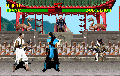 Mortal Kombat (prototype, rev 9.0 07/28/92) Screenshot
