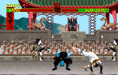 Mortal Kombat (Yawdim bootleg, set 1) Screenshot