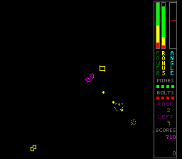 Moon War (prototype on Frenzy hardware) Screenshot