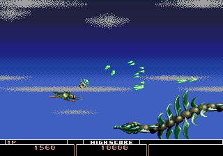 Bio-hazard Battle (Mega Play) Screenshot