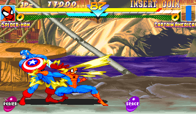 Marvel Super Heroes (Euro 951024) Screenshot