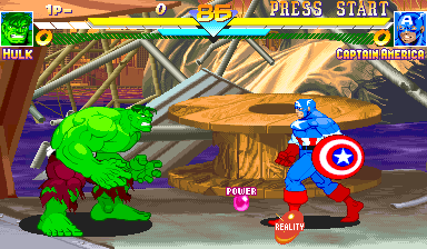Marvel Super Heroes (Asia 951024) Screenshot