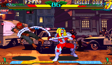 Marvel Super Heroes Vs. Street Fighter (Japan 970702) Screenshot