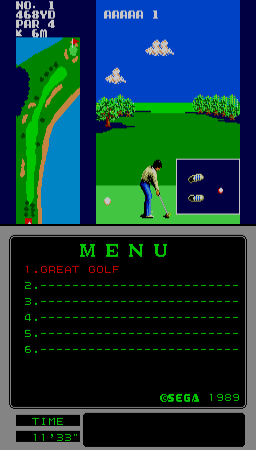 Great Golf (Mega-Tech, SMS based) Screenshot