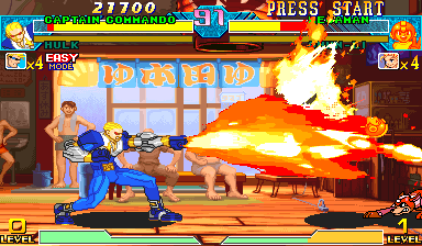 Marvel Vs. Capcom: Clash of Super Heroes (Brazil 980123) Screenshot