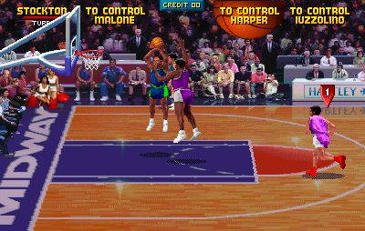 NBA Jam (rev 3.01 04/07/93) Screenshot