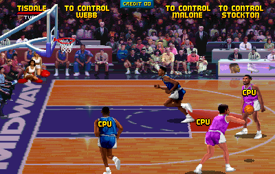 NBA Jam (rev 2.00 02/10/93) Screenshot
