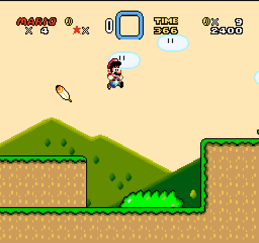 Super Mario World (Nintendo Super System) Screenshot