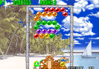 Puzzle Bobble 2 / Bust-A-Move Again (Neo-Geo) Screenshot
