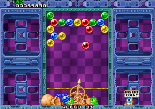Puzzle Bobble (Japan, B-System) Screenshot