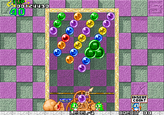 Puzzle Bobble / Bust-A-Move (Neo-Geo, NGM-083) Screenshot