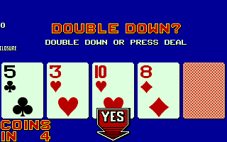 Player's Edge Plus (PP0250) Double Down Stud Poker (set 1) Screenshot