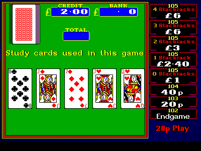 Quintoon (UK, Game Card 95-750-206) Screenshot
